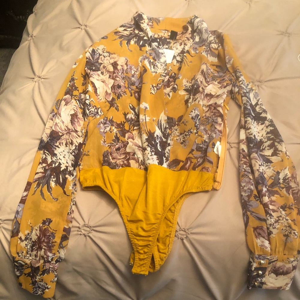 Floral bodysuit
